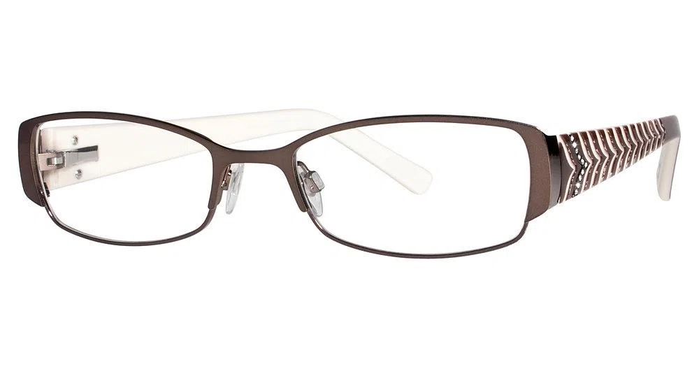 Daisy Fuentes DFSavanna Eyeglasses - Brown - view 2